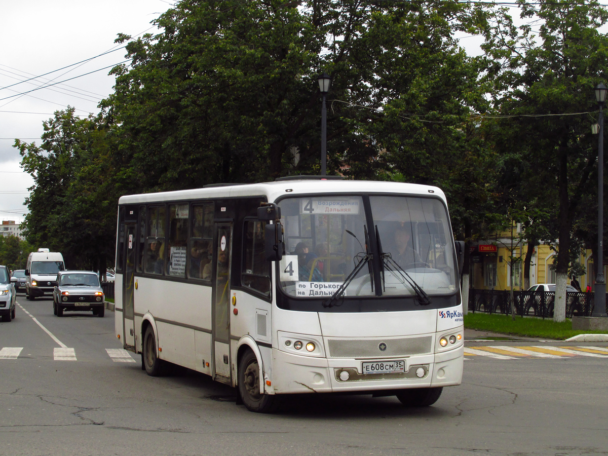 Вологодская область, Луидор-223701 (Volkswagen Crafter) № Е 750 АУ 35; Вологодская область, ПАЗ-320412-05 "Вектор" № Е 608 СМ 35