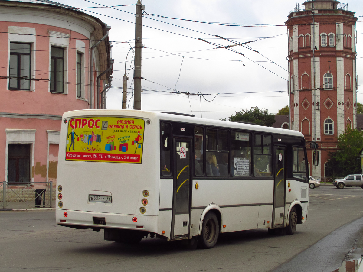 Вологодская область, ПАЗ-320412-05 "Вектор" № Е 608 СМ 35