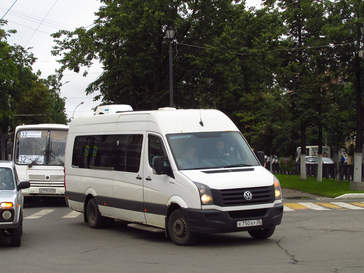 Вологодская область, Луидор-223701 (Volkswagen Crafter) № Е 750 АУ 35