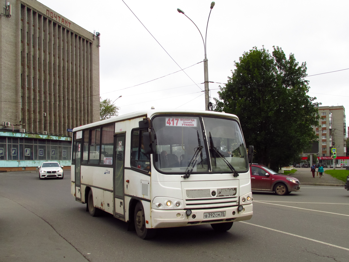 Вологодская область, ПАЗ-320402-05 № В 392 СМ 35