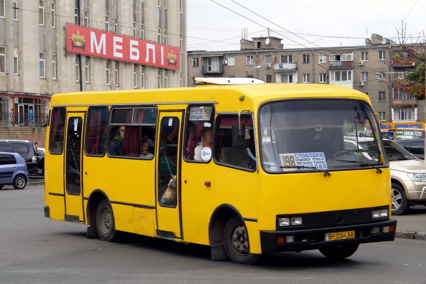 Odessa region, Bogdan A091 # BH 0264 AA