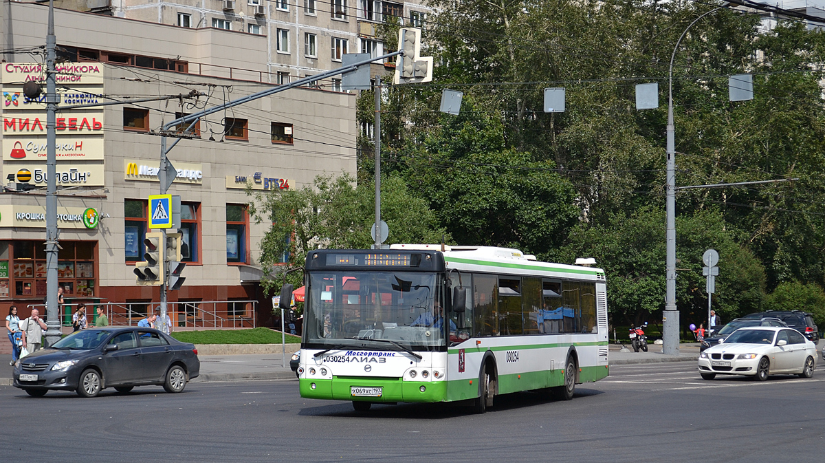 Москва, ЛиАЗ-5292.22 (2-2-2) № 030254