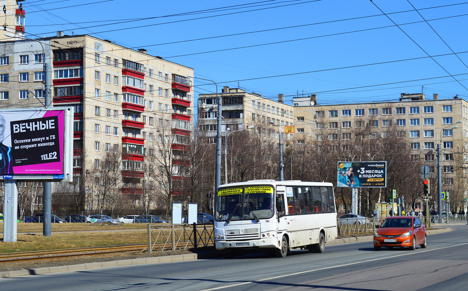 Санкт-Петербург, ПАЗ-320412-04 № 509