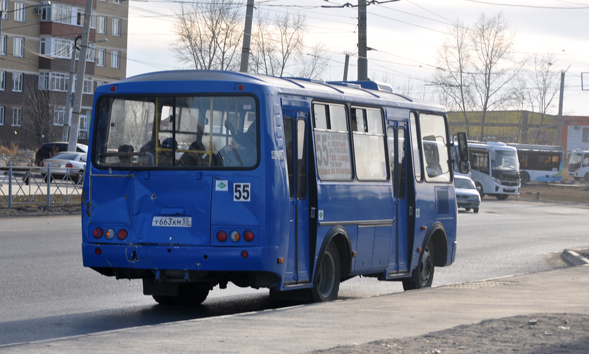 Омская область, ПАЗ-320540-12 № 2825