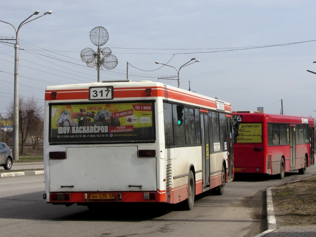 Lipetsk region, Mercedes-Benz O405N2 Nr. АН 025 48