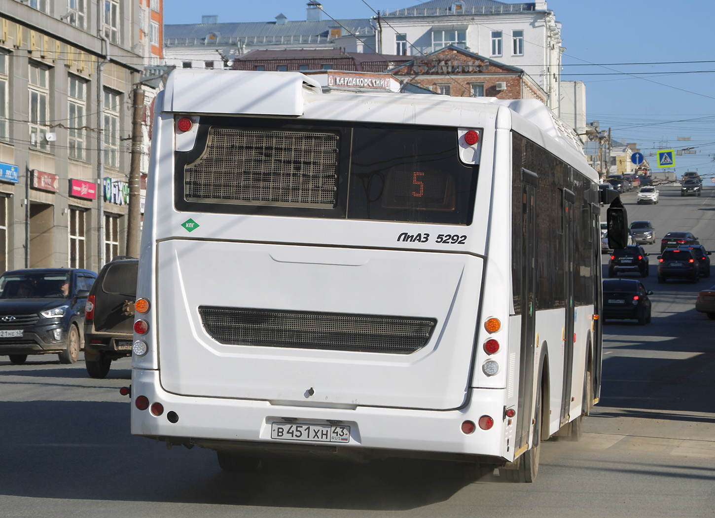 Кировская область, ЛиАЗ-5292.67 (CNG) № х703