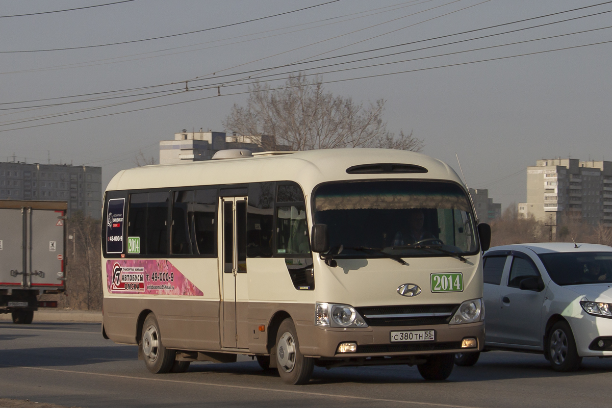 Омская область, Hyundai County Deluxe № 2014