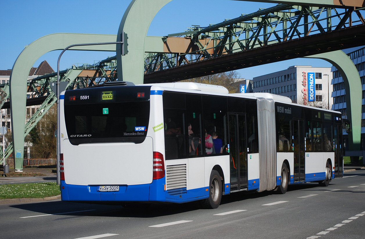 Северный Рейн-Вестфалия, Mercedes-Benz O530G Citaro facelift G № 5591