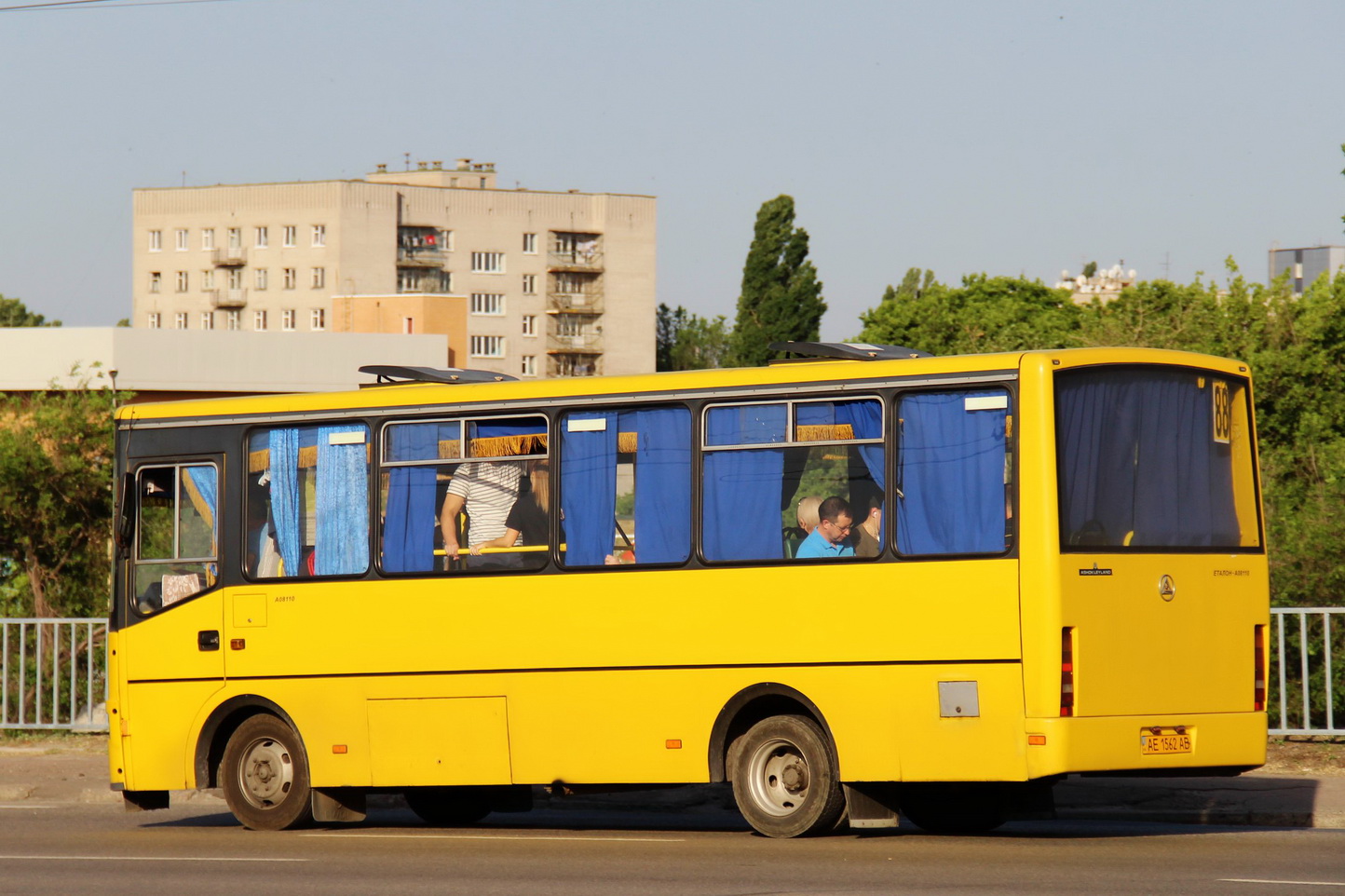 Днепропетровская область, Эталон А081.10 "Василёк" № AE 1562 AB