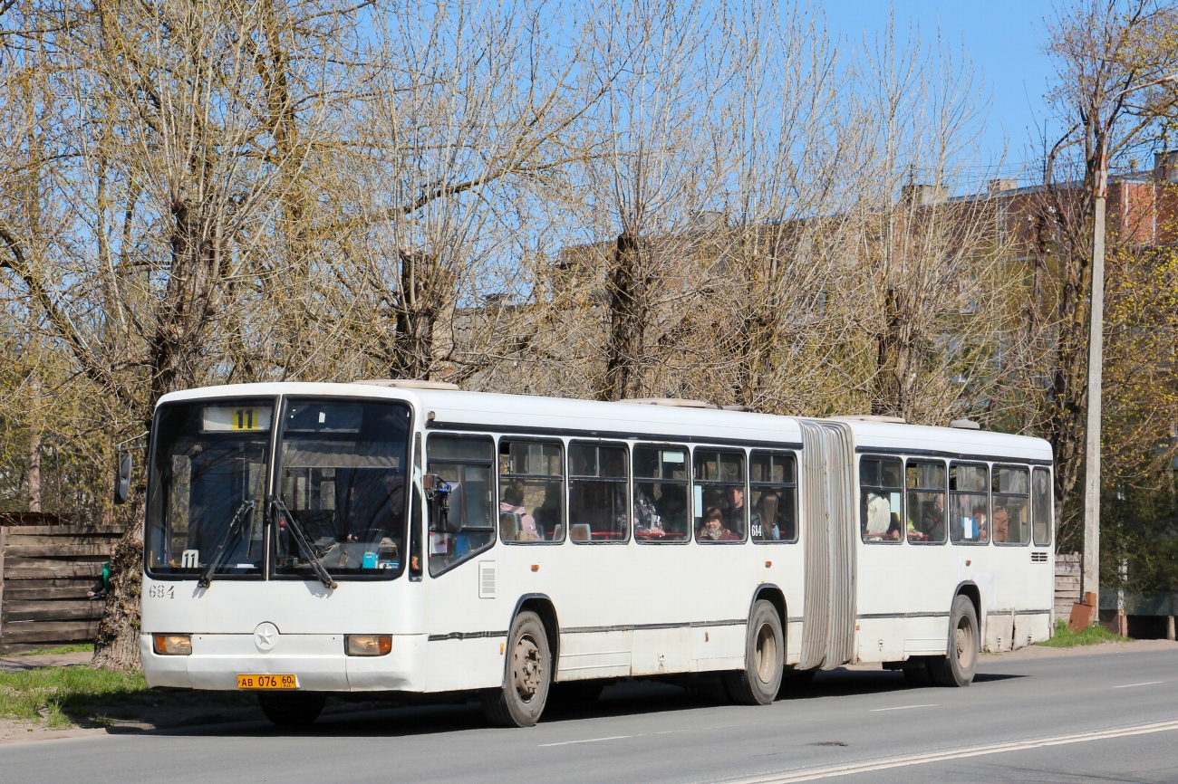 Псковская область, Mercedes-Benz O345G № 684