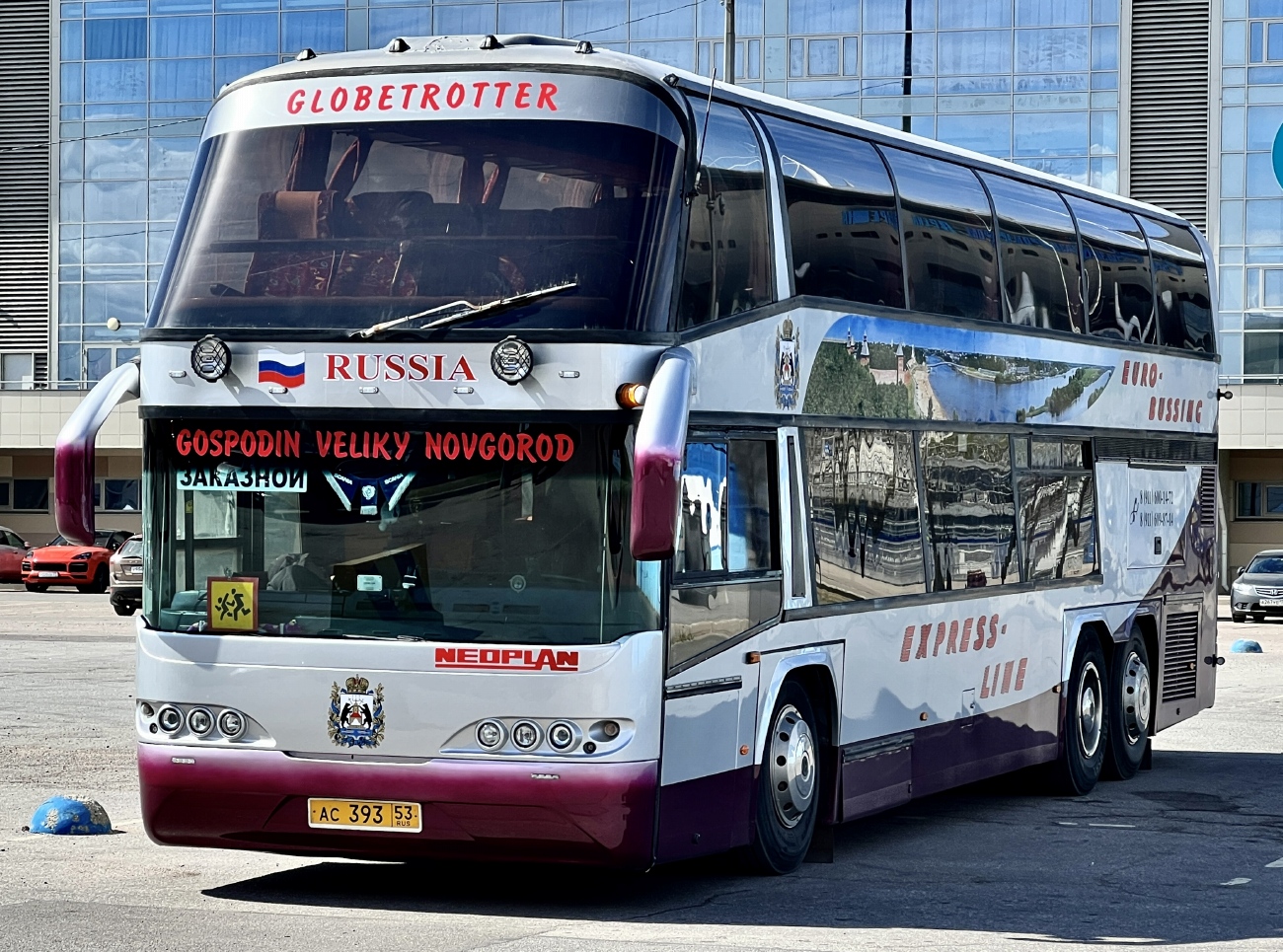 Новгородская область, Neoplan N122/3 Skyliner № АС 393 53