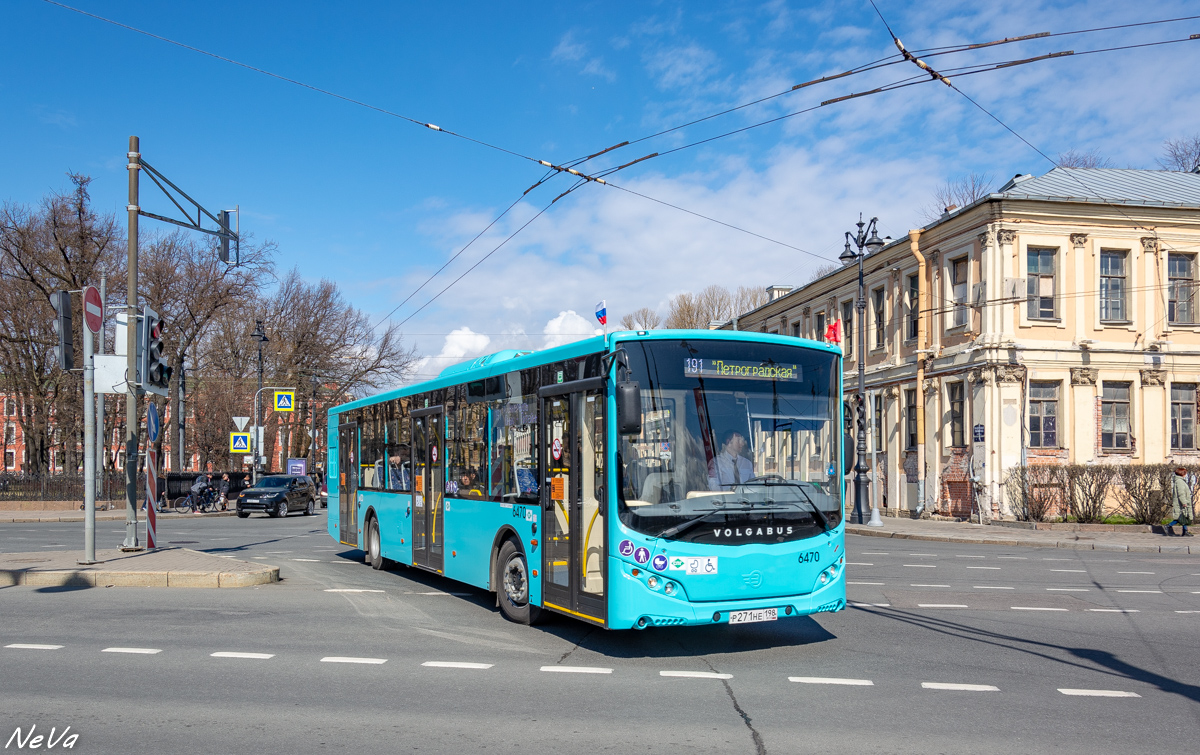 Санкт-Петербург, Volgabus-5270.G4 (LNG) № 6470