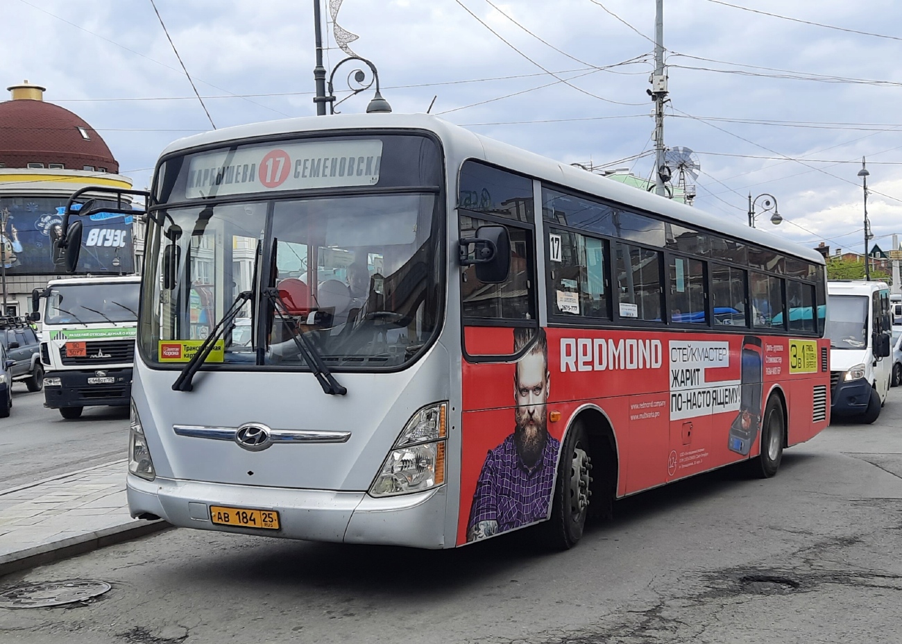 Приморский край, Hyundai New Super AeroCity 1F/L № АВ 184 25