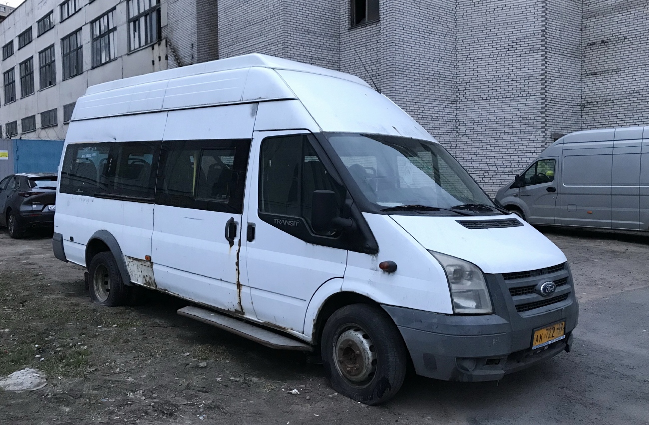 Санкт-Петербург, Нижегородец-222708  (Ford Transit) № АК 722 47