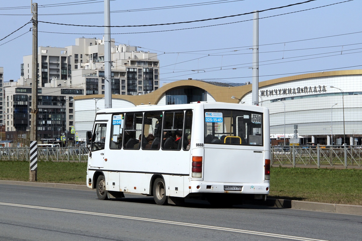 Санкт-Петербург, ПАЗ-320302-11 № 9688