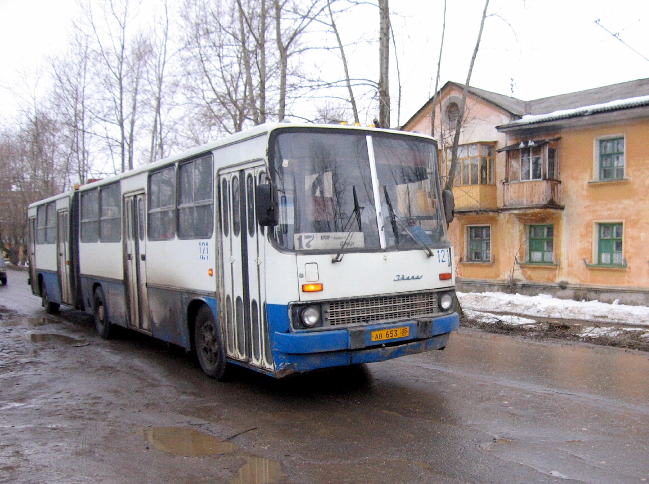 Вологодская область, Ikarus 280.33 № 121