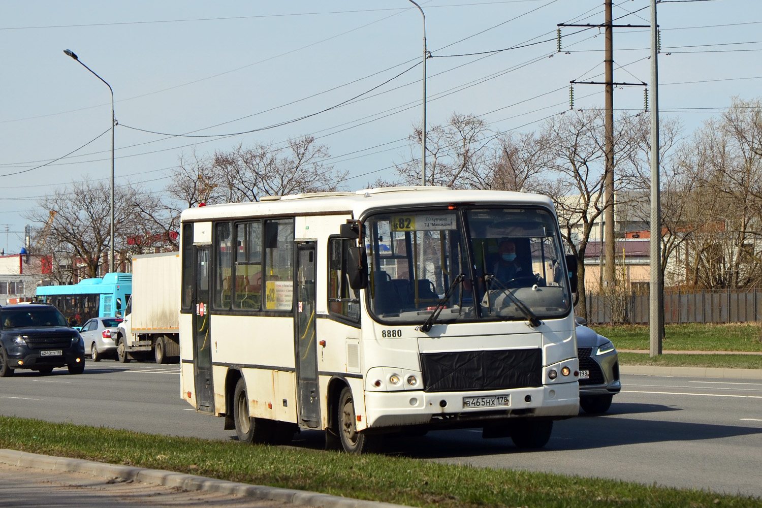 Санкт-Петербург, ПАЗ-320402-05 № 8880