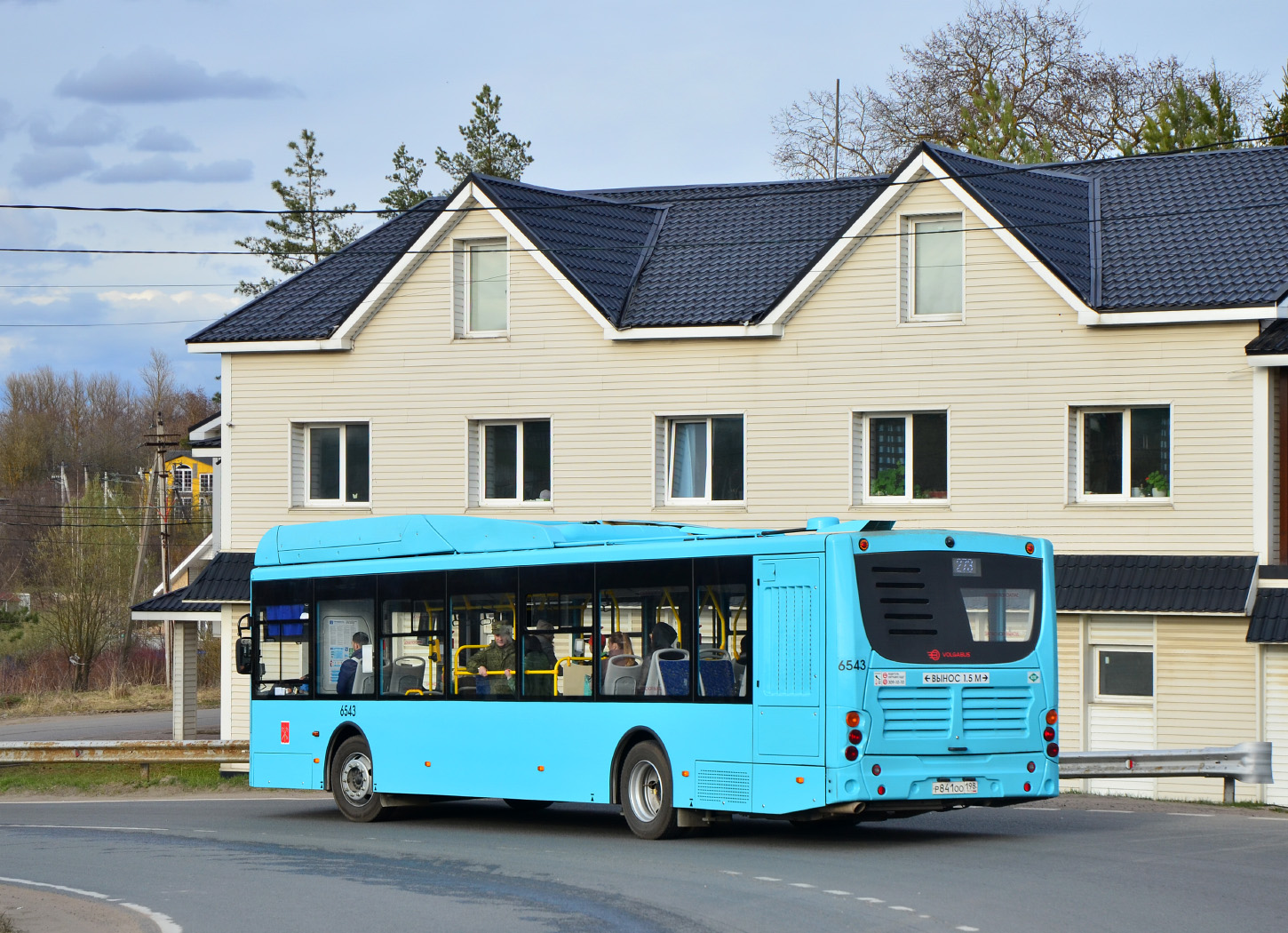 Санкт-Петербург, Volgabus-5270.G4 (CNG) № 6543