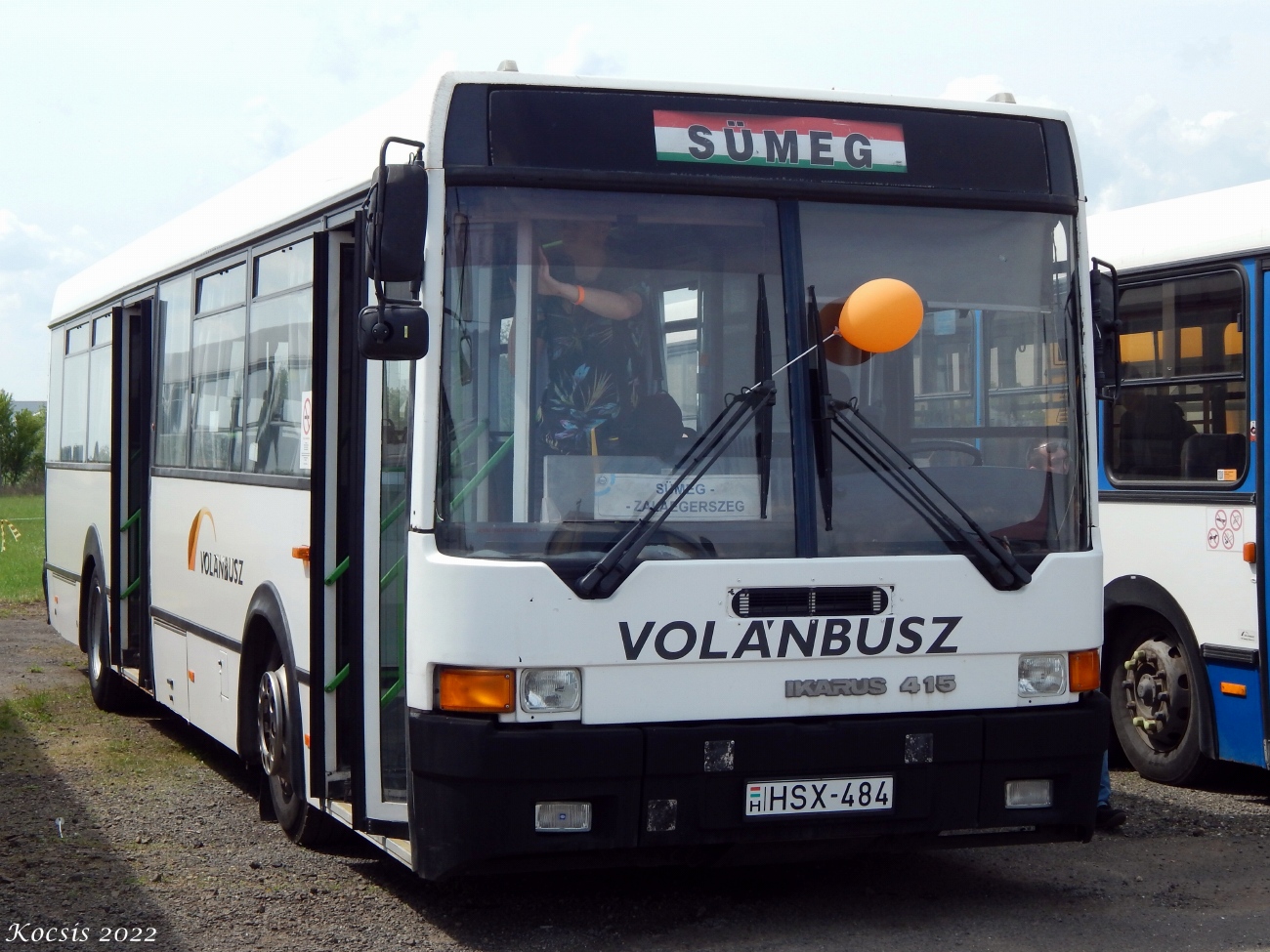 Венгрия, Ikarus 415.36C1 № HSX-484; Венгрия — 1. Volánbusz Retro Nap, Hatvan (2022)