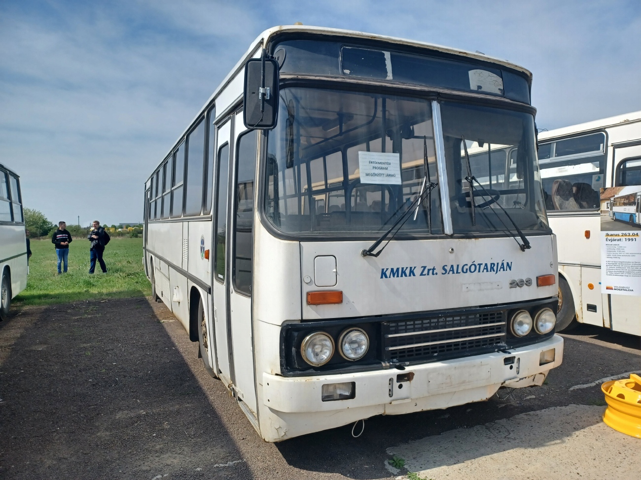 Венгрия, Ikarus 263.04 № EUF-161; Венгрия — 1. Volánbusz Retro Nap, Hatvan (2022)