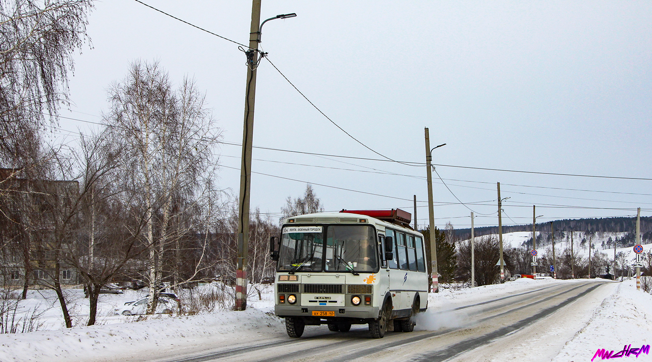 Кемеровская область - Кузбасс, ПАЗ-32054 № АУ 258 42