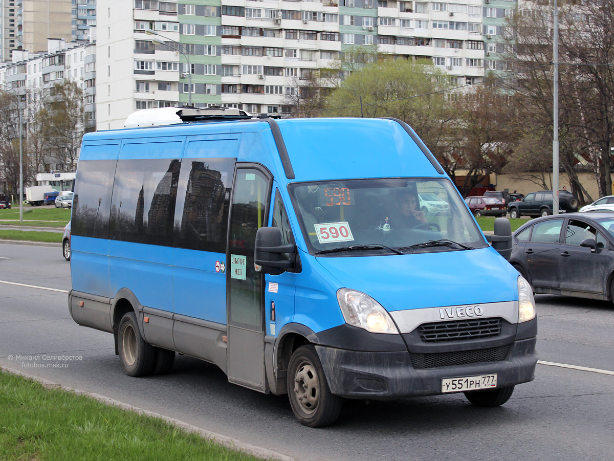 Москва, Нижегородец-2227UU (IVECO Daily) № У 551 РН 777