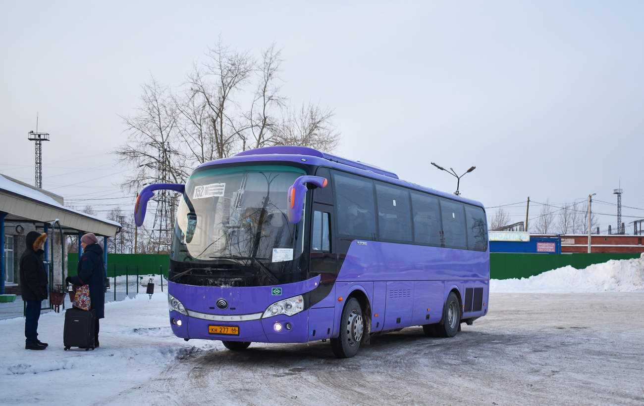 Свердловская область, Yutong ZK6938HB9 № КН 277 66