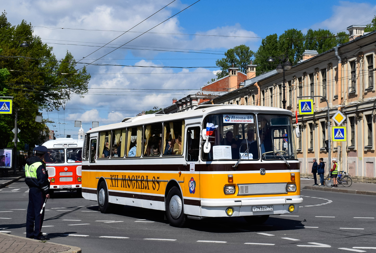 Москва, ЛАЗ-699Р № У 793 ВН 797; Санкт-Петербург — II Международный транспортный фестиваль "SPbTransportFest-2021"