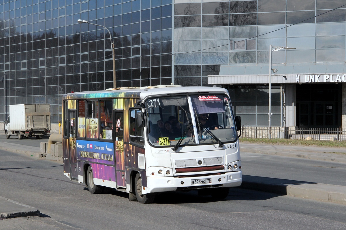 Санкт-Петербург, ПАЗ-320402-05 № n502