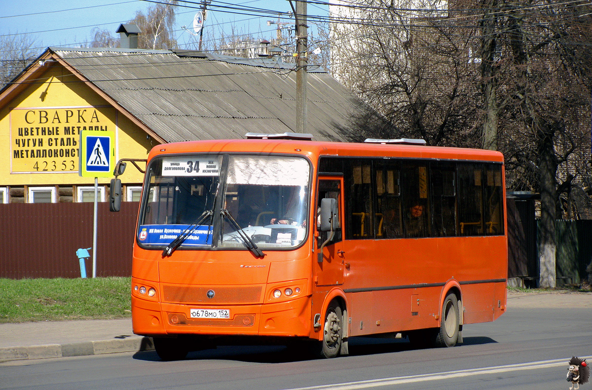 Нижегородская область, ПАЗ-320414-05 "Вектор" (1-2) № О 678 МО 152