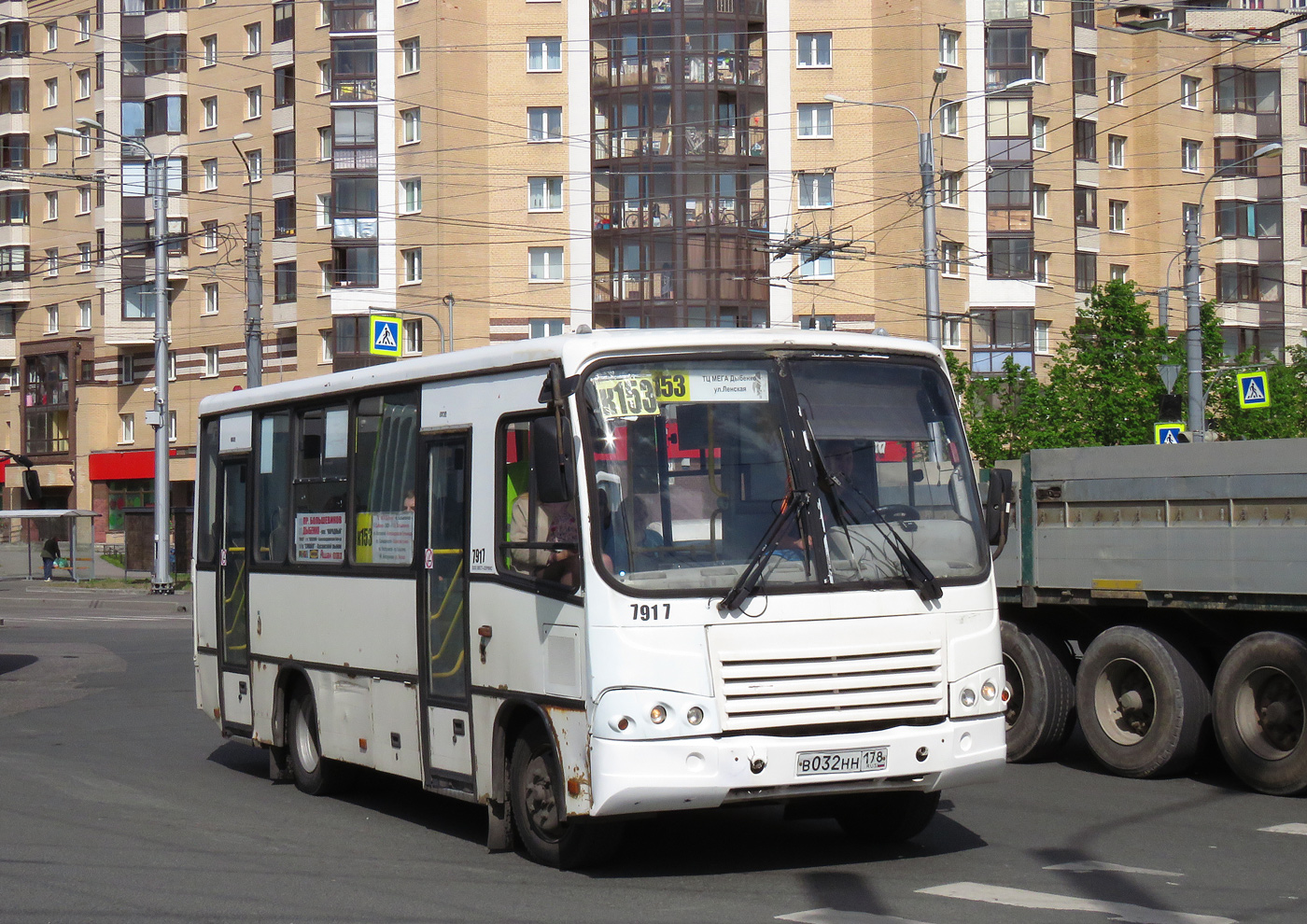 Санкт-Петербург, ПАЗ-320402-05 № 7917