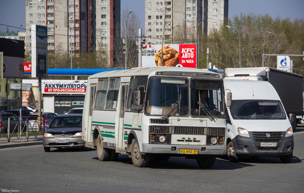 Новосибирская область, ПАЗ-32054 № КХ 642 54