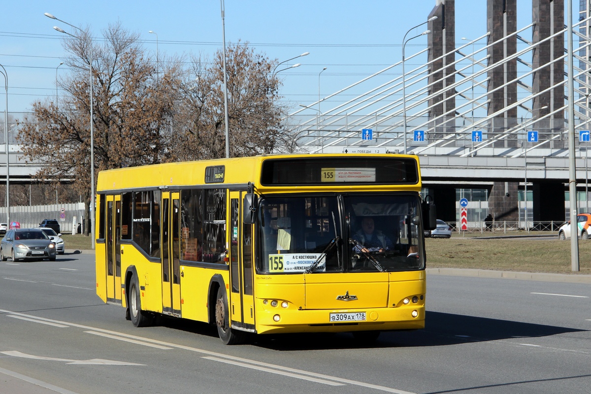 Санкт-Петербург, МАЗ-103.465 № В 309 АХ 178