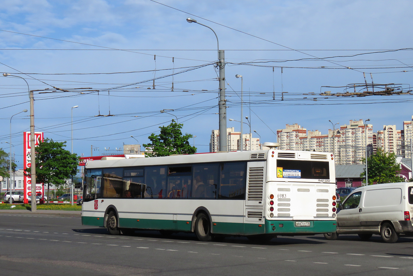 Санкт-Петербург, ЛиАЗ-5292.60 № 6983