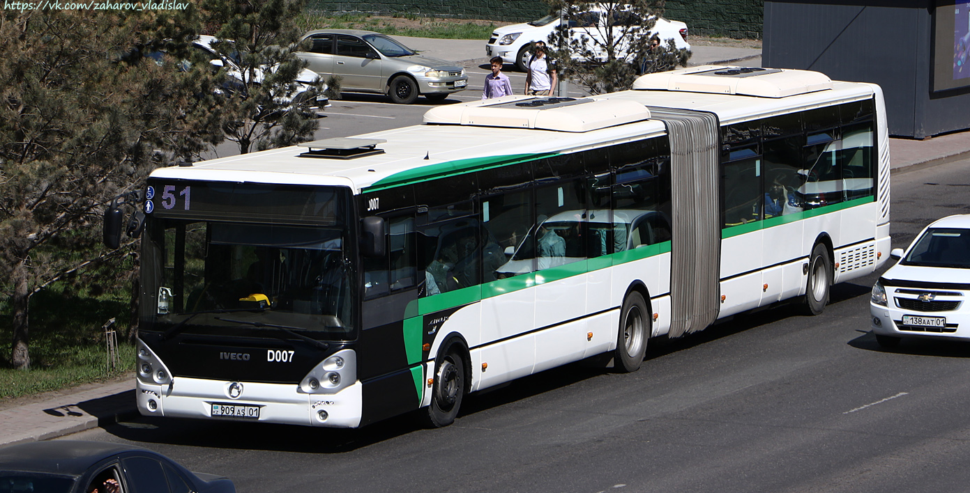 Астана, Irisbus Citelis 18M № D007