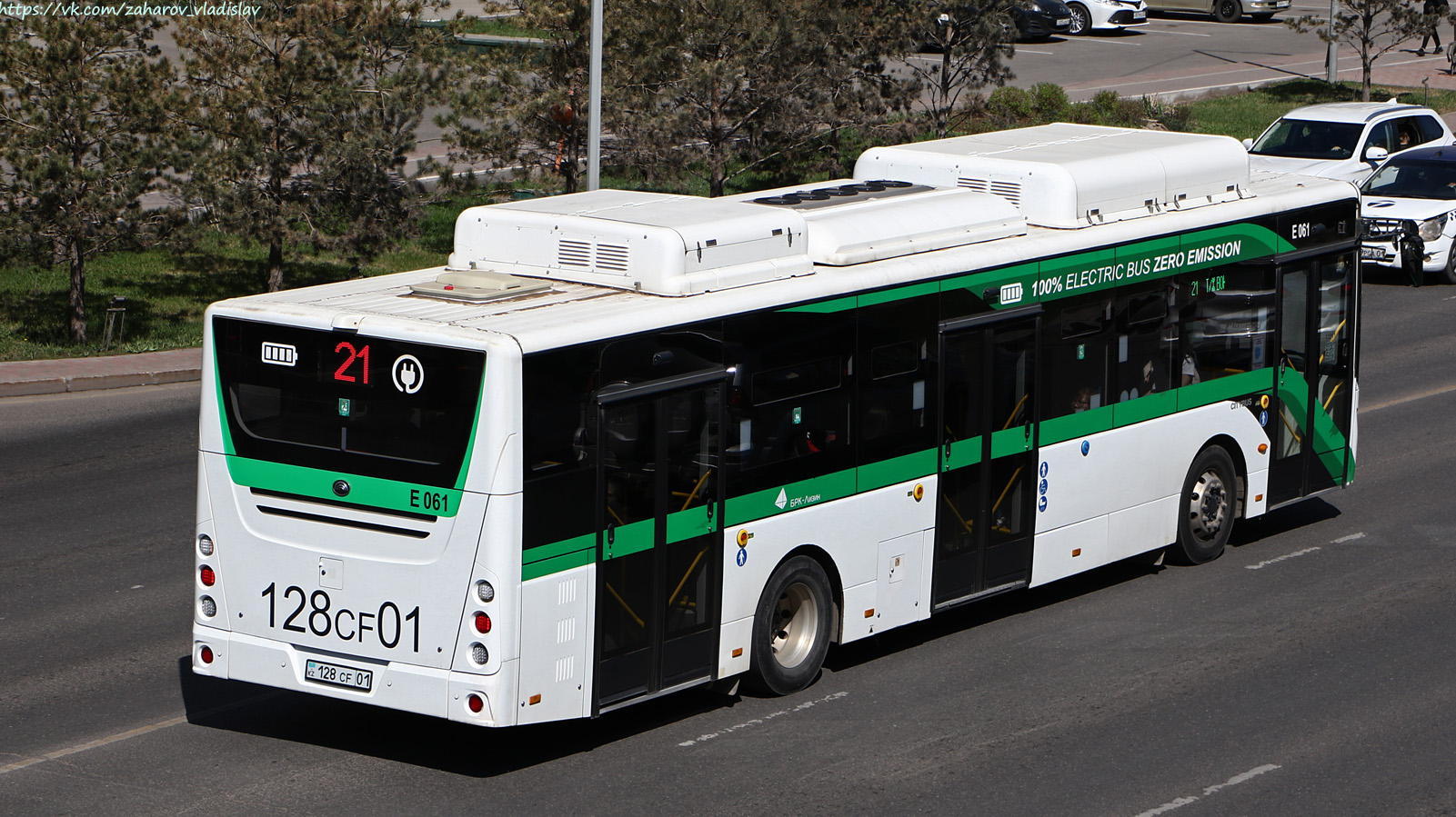 Астана, Yutong E12LF (ZK6128BEVG) (СарыаркаАвтоПром) № E061