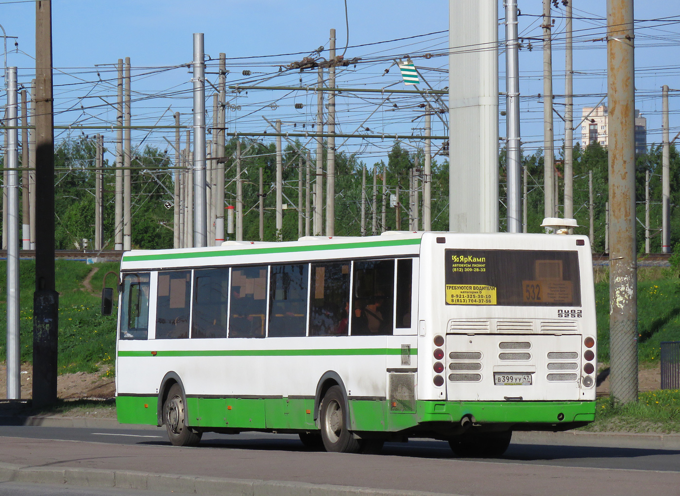 Ленинградская область, ЛиАЗ-5256.60 № В 399 УУ 47