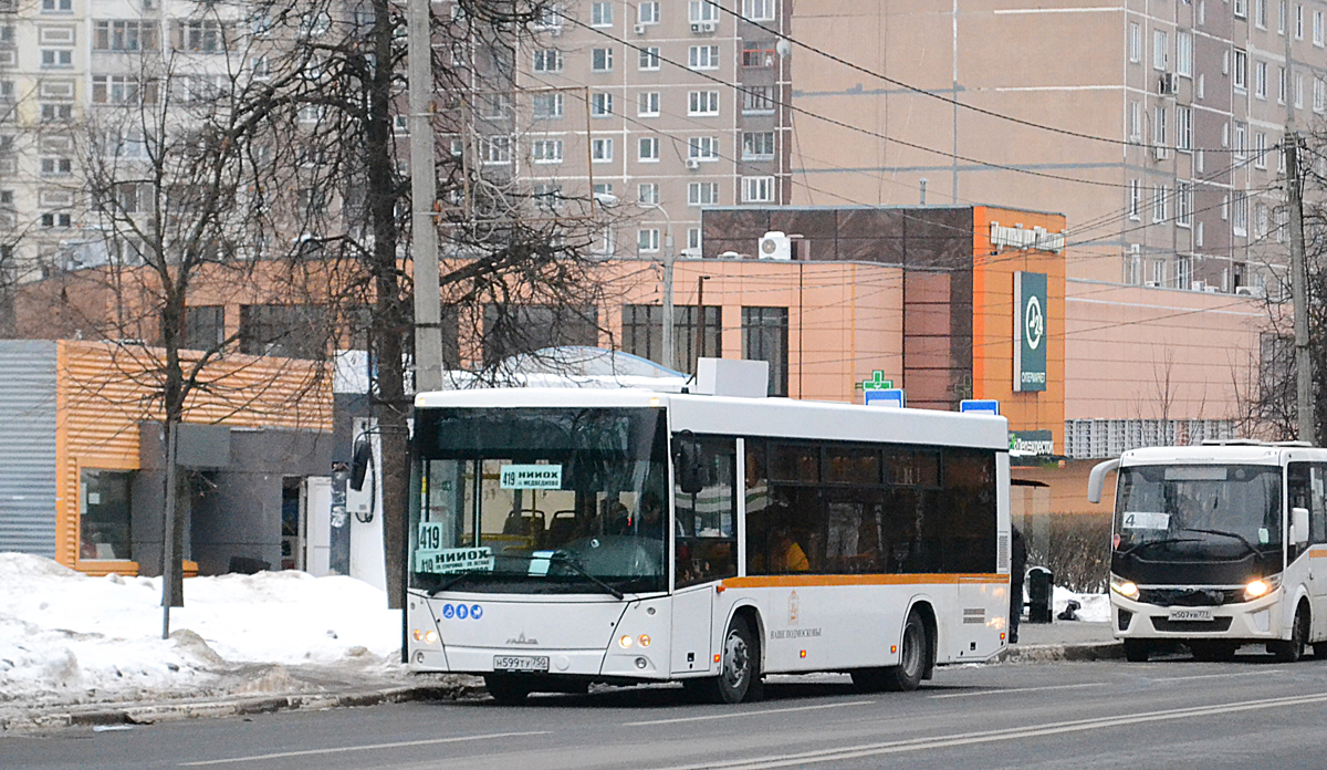 Московская область, МАЗ-206.086 № Н 599 ТУ 750