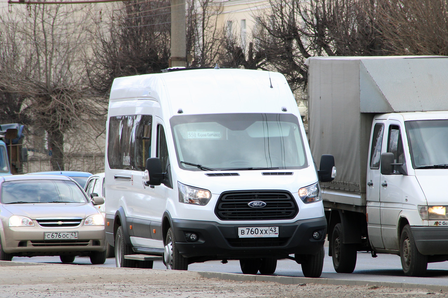 Кировская область, Ford Transit FBD [RUS] (X2F.ESG.) № х796