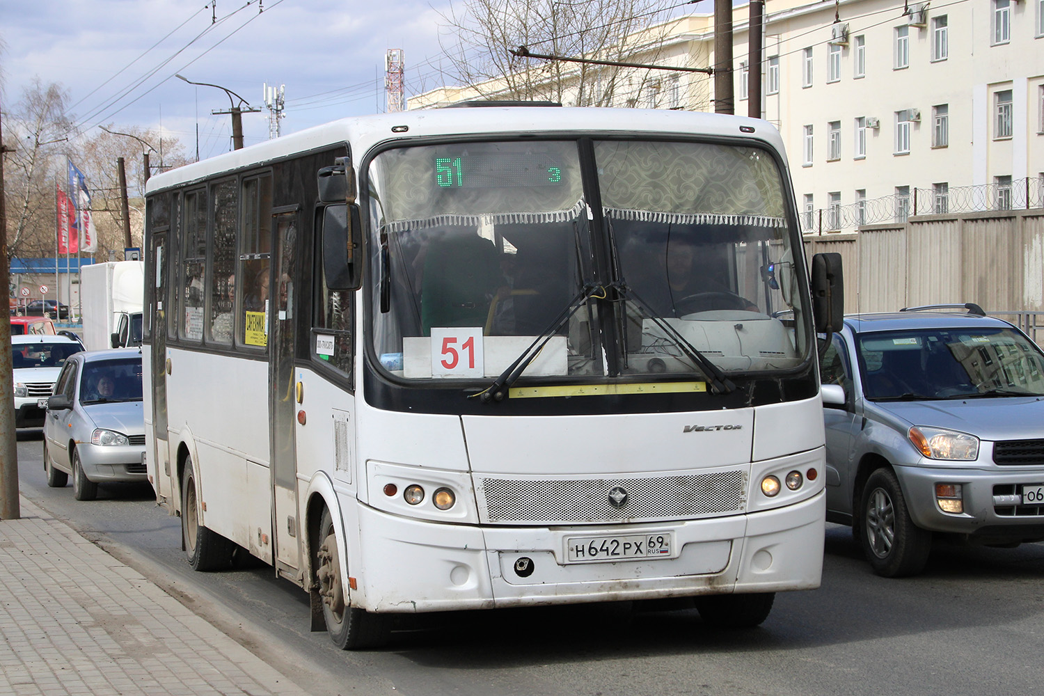 Кировская область, ПАЗ-320412-04 "Вектор" № Н 642 РХ 69