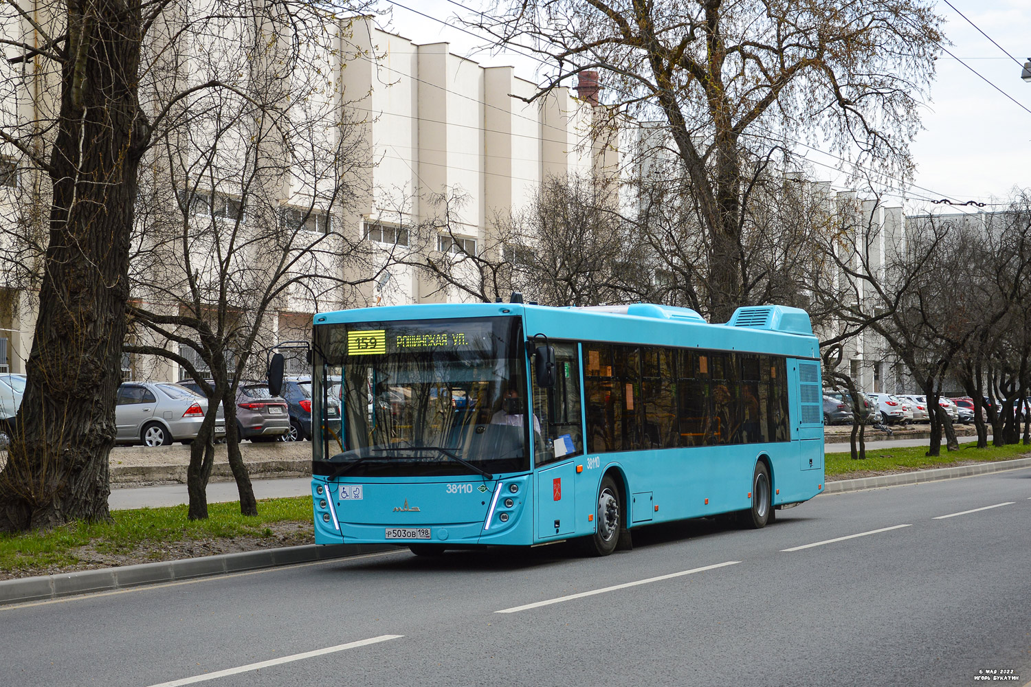 Санкт-Петербург, МАЗ-203.947 № 38110