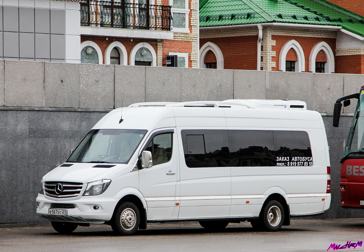 Чувашия, Луидор-223602 (MB Sprinter) № Е 567 ЕС 21
