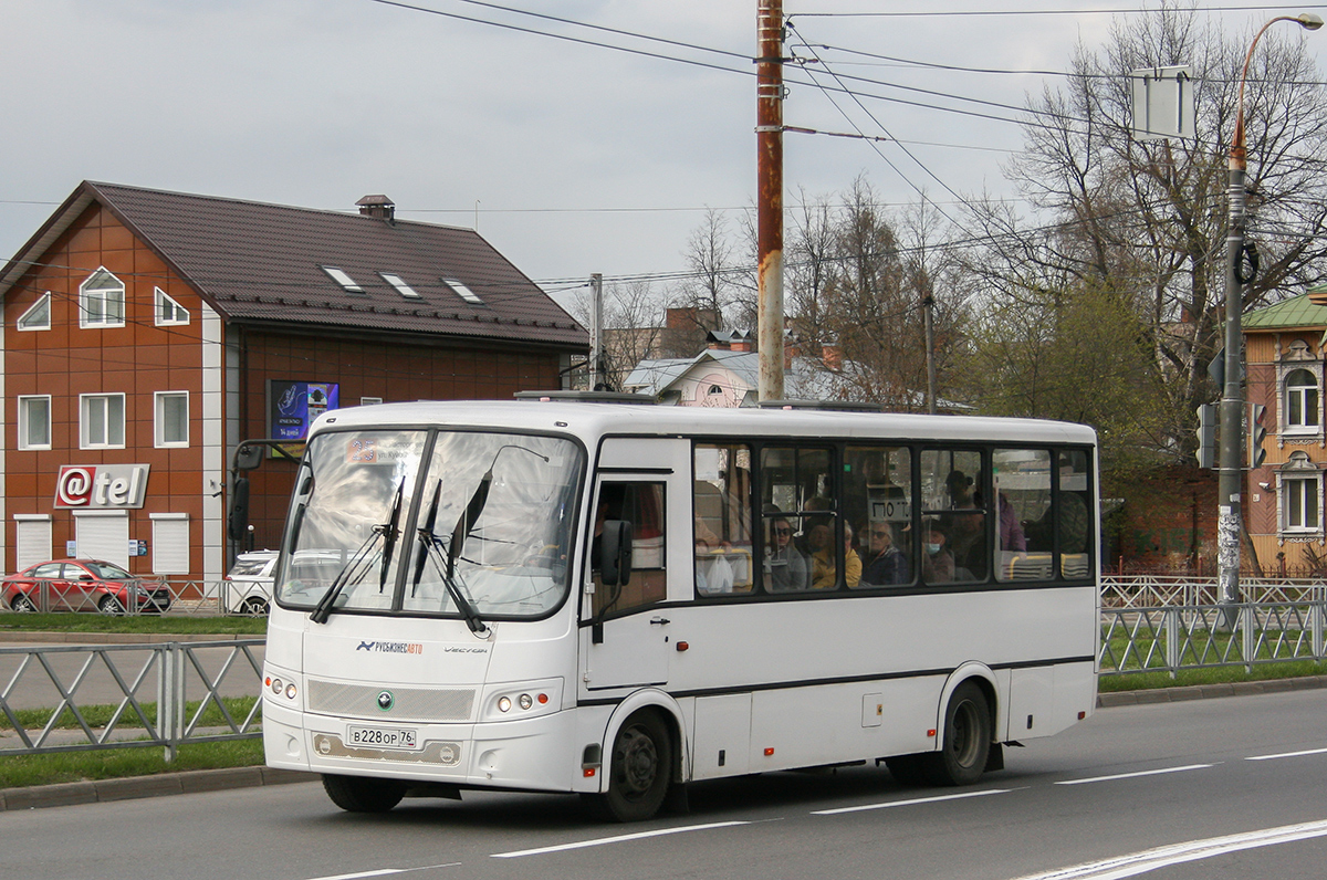 Yaroslavl region, PAZ-320412-04 "Vector" № В 228 ОР 76