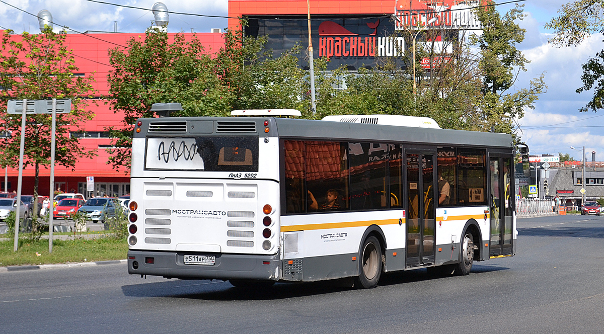 Moskauer Gebiet, LiAZ-5292.60 (10,5; 2-2-0) Nr. У 511 АР 750