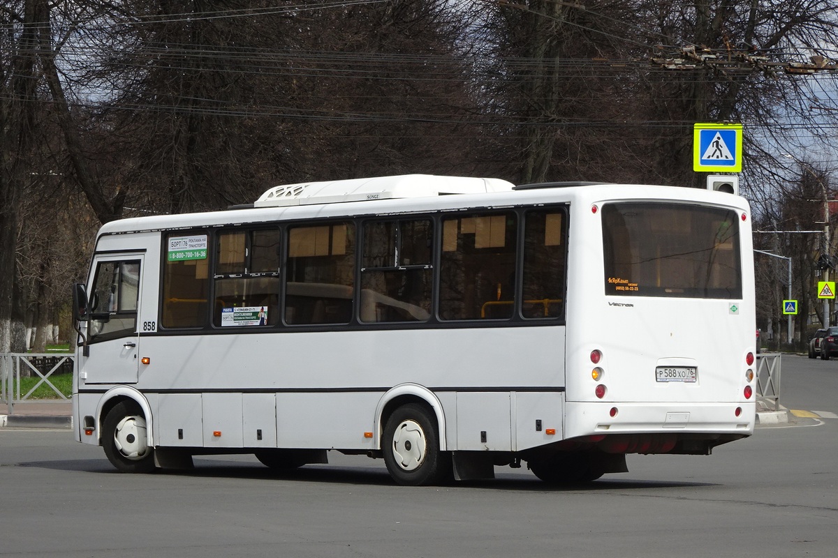 Ярославская область, ПАЗ-320412-14 "Вектор" № 858