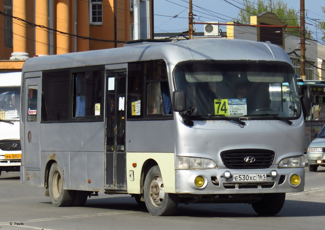 Ростовская область, Hyundai County LWB C11 (ТагАЗ) № Е 530 ХС 161