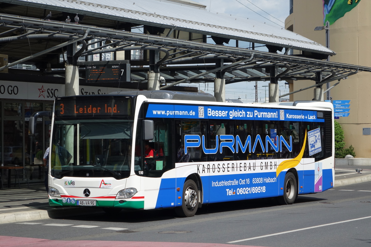 Бавария, Mercedes-Benz Citaro C2 № 190