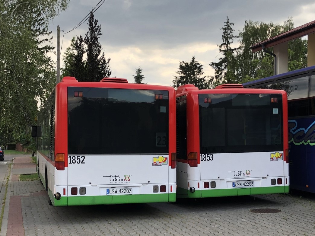 Польша, Mercedes-Benz O530 Citaro № 1852; Польша, Mercedes-Benz O530 Citaro № 1853