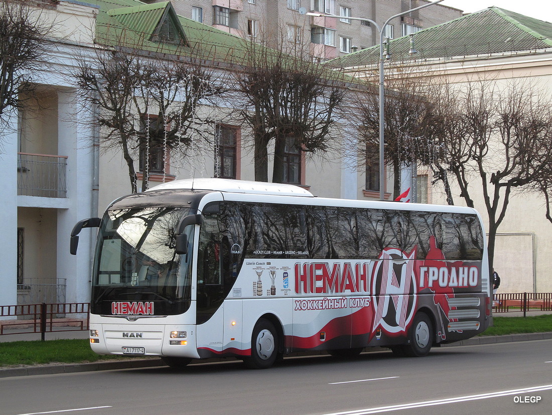 Гродненская область, MAN R07 Lion's Coach RHC444 № АІ 7117-4