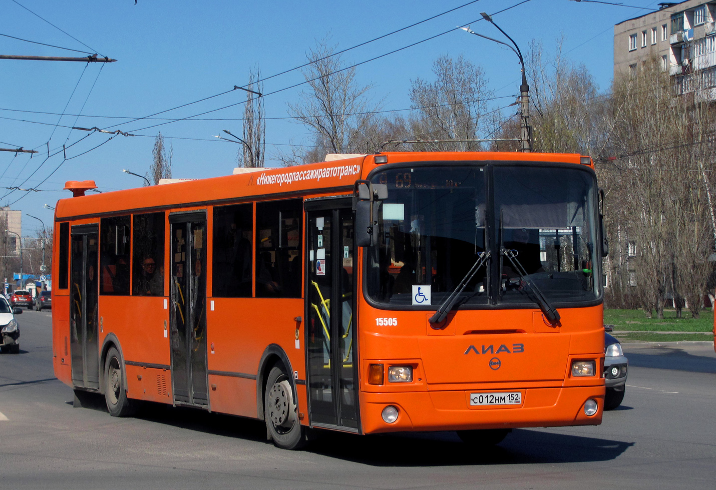 Obwód niżnonowogrodzki, LiAZ-5293.60 Nr 15505